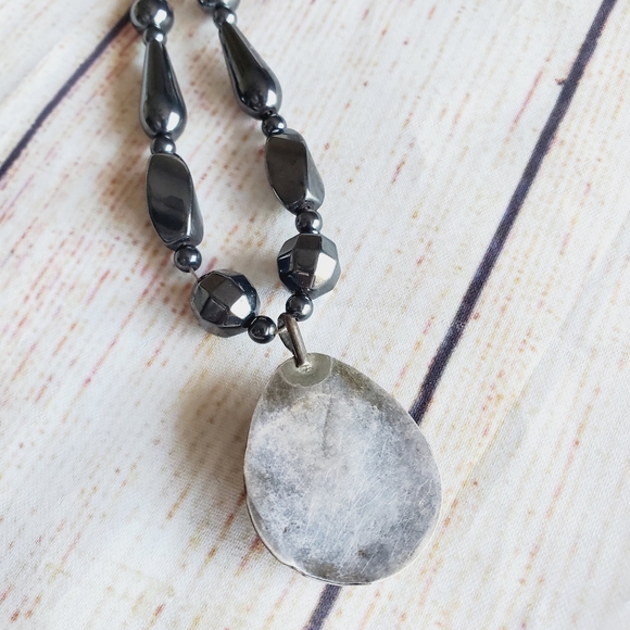 BEAR CLAW NATIVE AMERICAN TURQUOISE NECKLACE - Picture 8 of 11